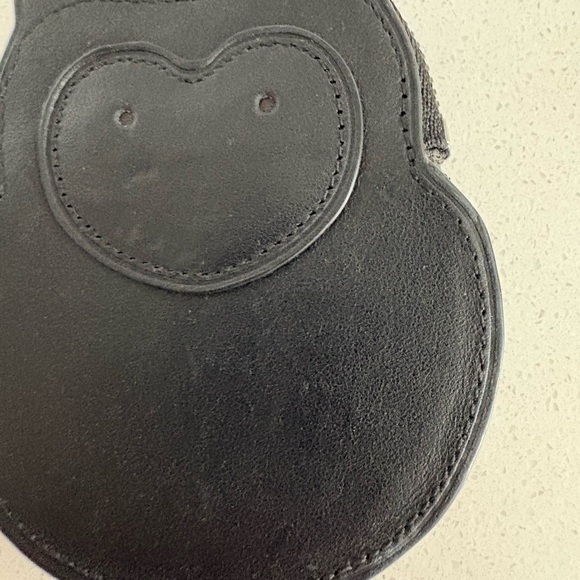 Coach leather Black Owl-Shaped Coin Purse - Picture 3 of 11